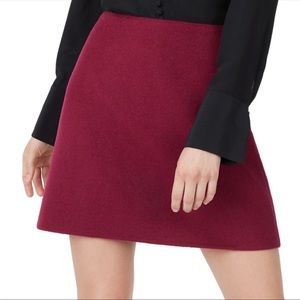 Club Monaco Raspberry Mini Skirt